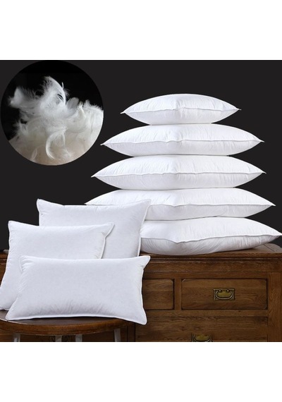 Ysl Home 2'li Kaz Tüyü Kırlent Kılıfı İç Dolgu Yastık 60x60