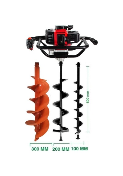 Tkdz-03/52 Toprak Burgu Makinası Set-2 Zentra