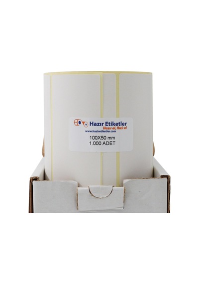 Lexroo Eko Termal Etiket 100mm X 50mm Ruloda 1000 Adet 40mm Kuka Çapında Direk Termal Transfer Diğer