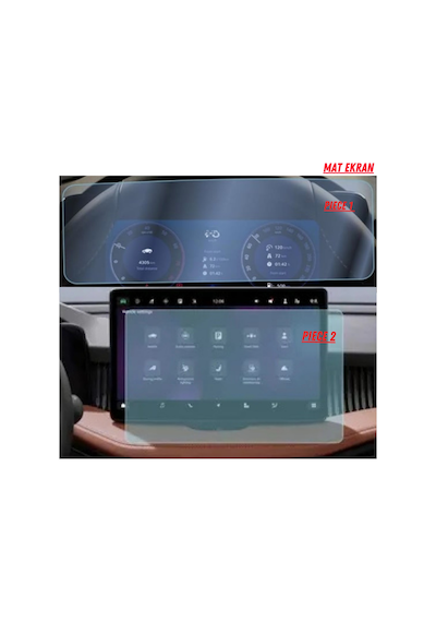 Skoda Superb 2024 Hayalet Ekran Ve Multimedya Uyumlu Set Mat Ekran Koruyucu