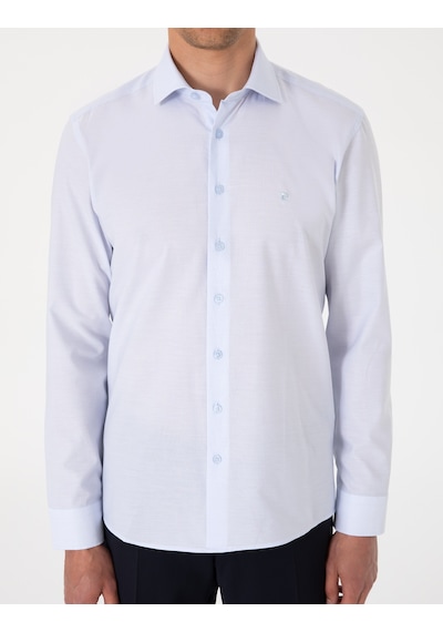 Pierre Cardin Erkek Açık Mavi Gömlek Desenli 50304594-vr003 Açik Mavi