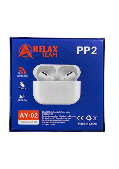 A Relaxteam Pp2 Ay-02 Dokunmatik Kauçuklu Kulak İçi Kulaklık