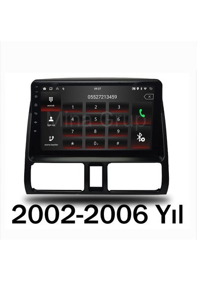 Honda Cr-v 2002-2006 Android Multimedya Ekran 1gb Ram 16gb Hafıza Carplay Android Auto Geri Görüş Kamerası Hediyeli 9"