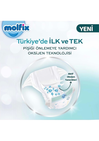 Molfix Premium Bebek Bezi Fırsat Paketi 3 Beden 4-9 Kg 60 Adet 3 Numara