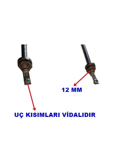 Ender Benmari 80cm Rekorlu Düz Rezistans 2500w 220v 8,5 Cr-ni