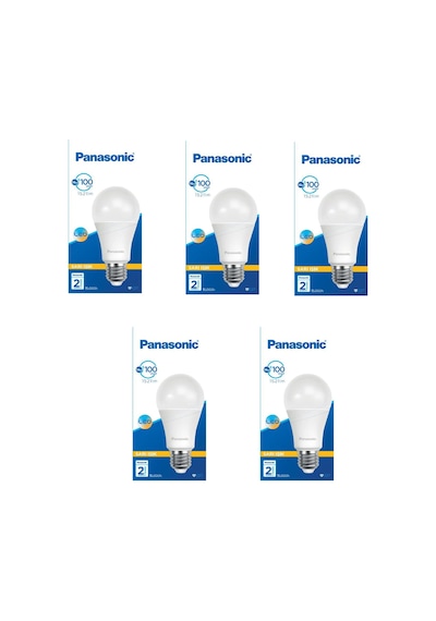 Panasonic 5 Adet 14w Sarı Işık Led Ampul E27 Duy Ldach14lg1r7
