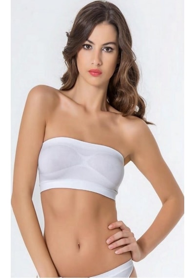 Miss Fit 1401 Dikişsiz Straples Büstiyer