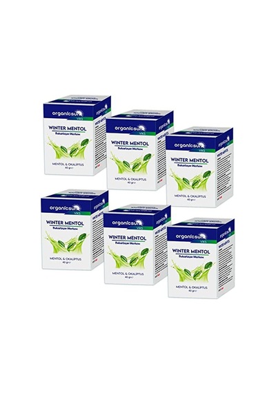 Winter Mentol Buharlaşan Merhem Viks Vikis Mentol Ve Okaliptus 40 Gr X 6 Adet