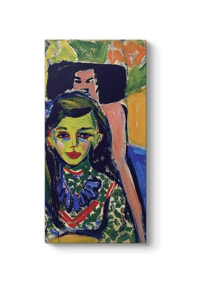 Ayrex Ludwig Kirchner - Chair Tablosu 40 X 80 Diğer