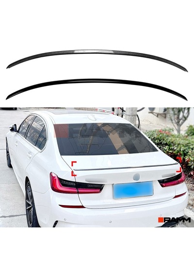 Bmw G20 Bagaj Spoiler Parlak Siyah