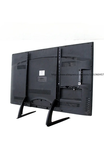 32-75" Evrensel Masaüstü Tv Stand Sabit Ekran Ayarlanır Yükseklik