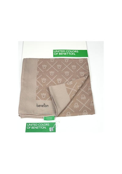 Benetton Elegante Uno Şal 1026 Vizon