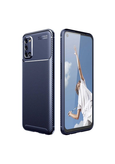 Oppo Reno A52 Kilif Tam Korumali Lens Karbon Tasarim Silikon 438879022