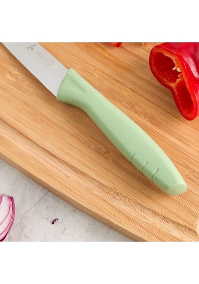Aryıldız Primo Sebze Bıçağı Yeşil 11cm 301685
