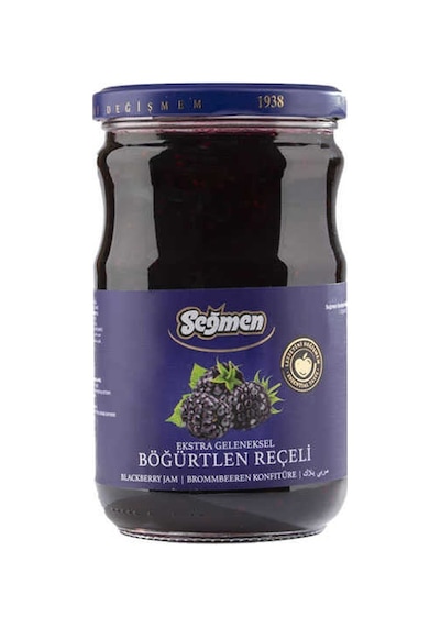 Seğmen Böğürtlen Reçeli Kavanoz 800 G