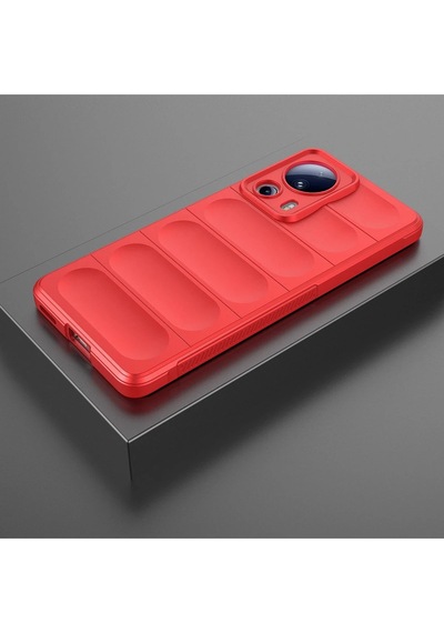 Cosmotex Newface Xiaomi Mi 13 Lite Kılıf Optimum Silikon - Kırmızı