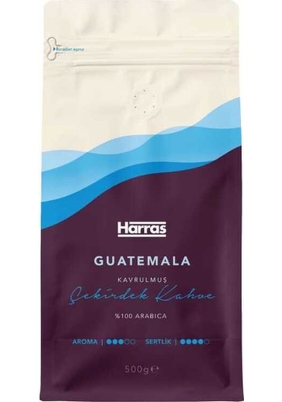 Guatemala Çekirdek Kahve 500 G X 2 Adet - %100 Arabica Kavrulmuş Bütün Çekirdek Kahve