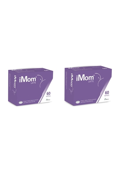 Imom Latte Omega 3 60 Kapsül - 2 Adet