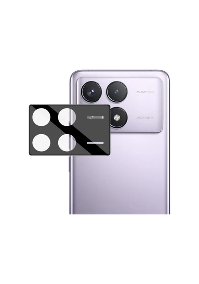 Xiaomi Poco X6 Pro Kamera Koruyucu 9h Sertlik Temperli Cam Şeffaf