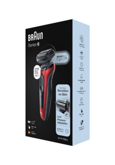 Braun Series 6 Islak Ve Kuru Elektrikli Tıraş Makinesi 61-r1000s