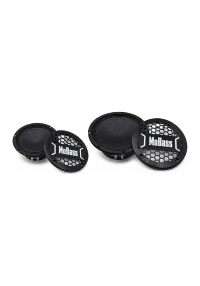 Mobass 16cm Hoparlör Kapağı - Mobass Logolu Plastik Midrange Hoparlör Kapak 16 Cm - 2 Adet