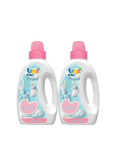 Çamaşır Yumuşatıcı 1500ml Hassas Ciltler Için/hipoalerjenik Pembe 2 Li Set