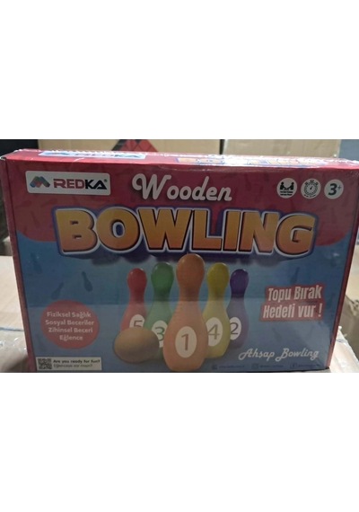 Redka Wooden Bowling Oyunu