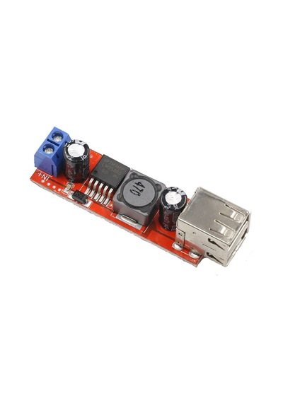 Lm2596 Dual Usb Power Modül Voltaj Düşürücü Mp3 Mp4 Araç Güç Mod
