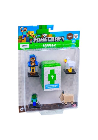 Minecraft 3d Toppeez 5 Li Figür Seti 5