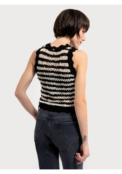 Regular Fit Kadın Top Siyah