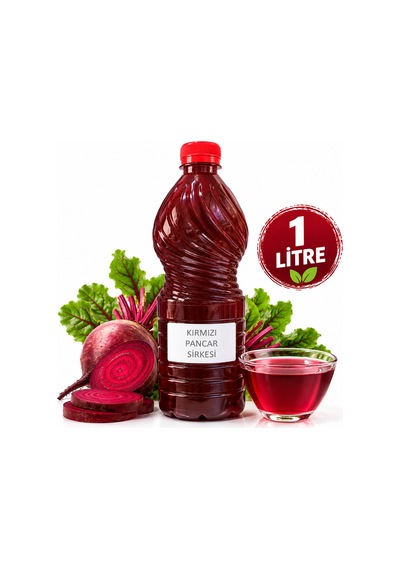 Kırmızı Pancar Sirkesi 1 Lt.