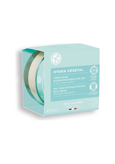 Yves Rocher Normal Ve Kuru Ciltler Için Hydra Vegetal - Üre & Shea Yağı - Yoğun Krem-50 ML 56064