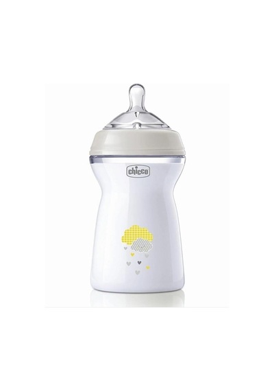 Natural Feeling Desenli Pp Biberon, 330 Ml, 6 Ay+, Şeffaf