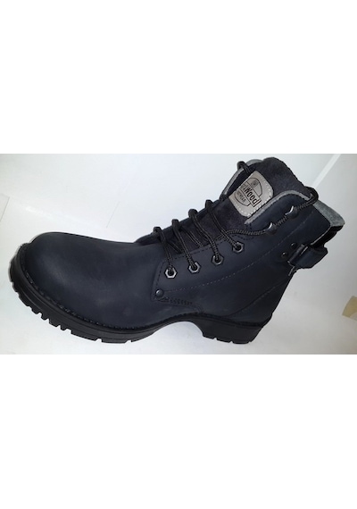 Darkwood 3501 Siyah Nubuk Deri Su Geçirmez Waterproof