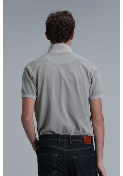 Lufian Erkek Vernon Smart Polo T-shirt 111040163 Bej