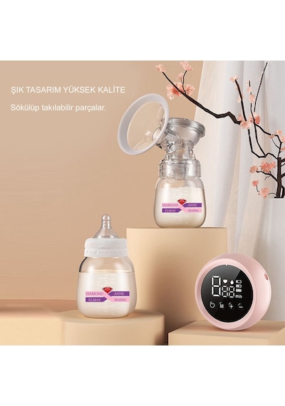 Diamond Mama Elmas Anne Elektirikli Gögüs Pompası Çiftli Mz-608t