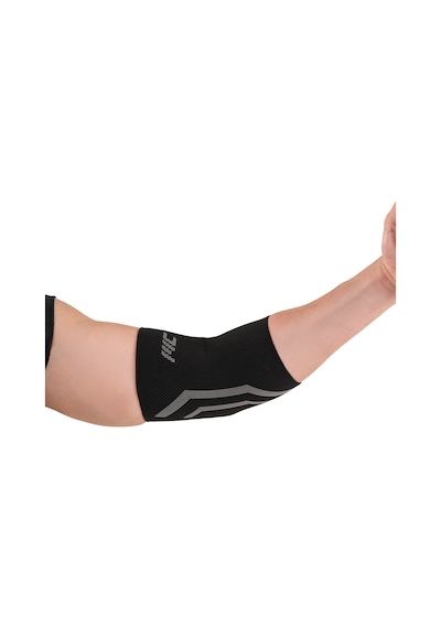 Musclecloth Elastik Spor Dirseklik Tekli Paket Siyah Siyah