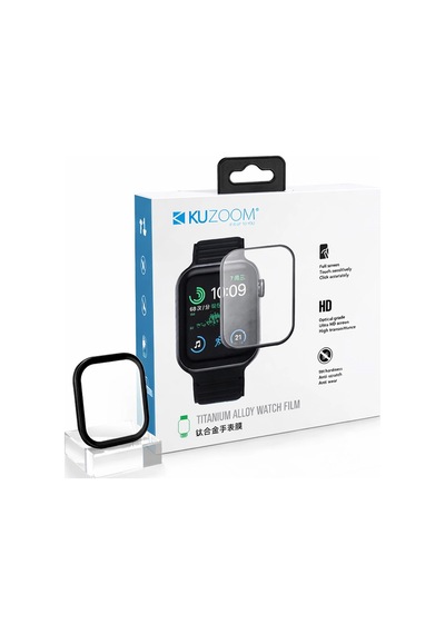 İp S10- 42mm Uyumlu Akıllı Saat Ekran Koruyucu Cam - Titanyum Alaşımlı 9h