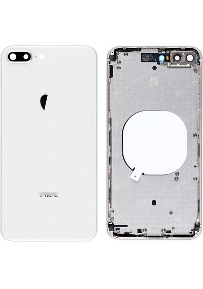 Apple Uyumlu iPhone 8 Boş Kasa Beyaz Renk Tam