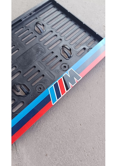 M Logo Motor Plakalık Motosiklet Plakalık İsimli Motor Plakalık Bmw M Logo Motorsiklet Plakalık