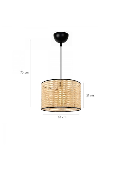 Homing Exclusive Rattan Hazeran Sarkıt 28'lik Ayd-3277 Rattan