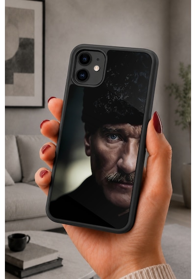 İphone 11 Uyumlu Kalpaklı Desenli Kamera Korumalı Darbelere Dayanıklı Kılıf 975-kalpaklı-iphone11
