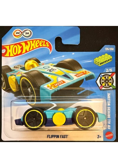 Hot Wheels Tekli Arabalar Flippin Fast Jjj88 All Drivers Welcome Çok Renkli