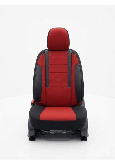 Veloce Kırmızı Serisi Volkswagen Bora Koltuk Kılıfı Tam Set