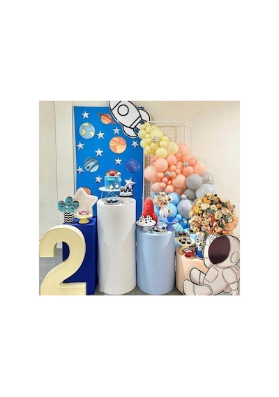 Uzay Konsepte Uygun Balon Konsept Pastel Tonlarda A