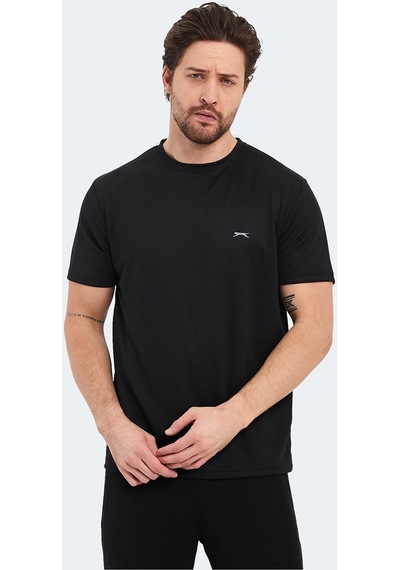 Slazenger OTAR I Erkek  Siyah Tişört