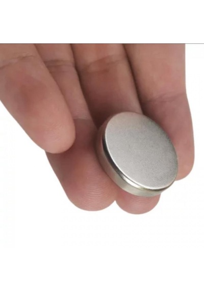 1 Adet Neodyum Mıknatıs Çap: 25mm Kalınlık: 5mm D25x5 Ndfeb Güçlü Mıknatıs Yuvarlak N087