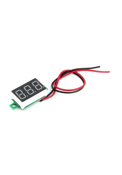 Dijital Voltmetre 0 30vdc 30x12x9