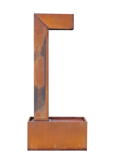 Corten Tekli Su Perdesi