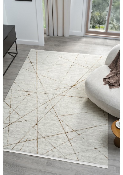 Dream Bej Terra Halı Modern Dokuma Halı Salon Oturma Odası Yatak Odası Halısı 13833a Terra